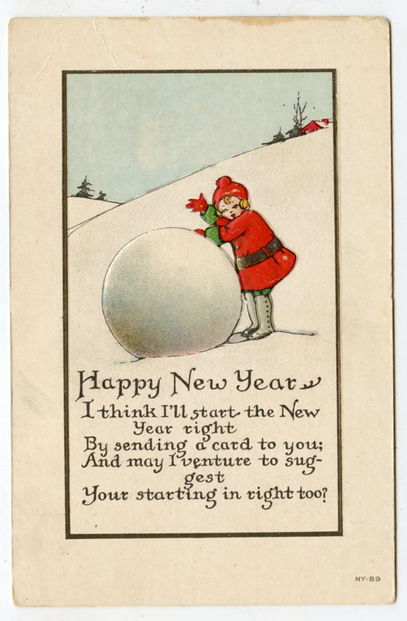 Happy New Year [Postcard]