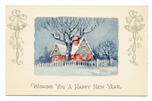 Wishing You a Happy New Year [Postcard]