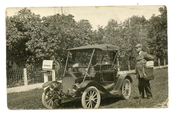 Merry Christmas from Your Mail Carrier [Postcard]