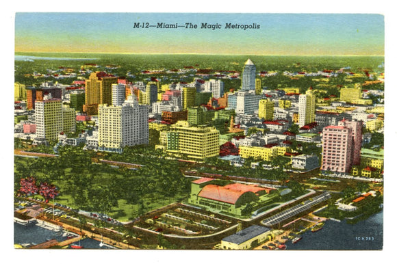 Miami, the Magic Metropolis, Miami, FL [Postcard]