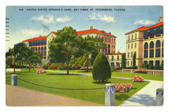 United States Veteran's Home, Bay Pines, St. Petersburg, FL [Postcard]