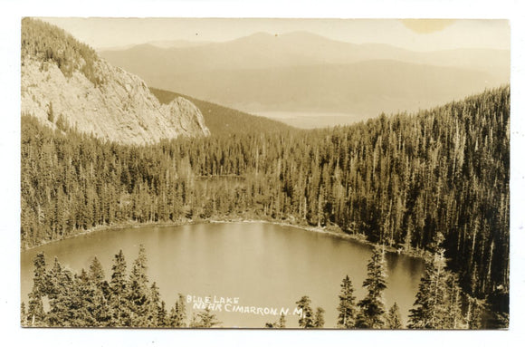 Blue Lake, near Cimarron, NM [Postcard]