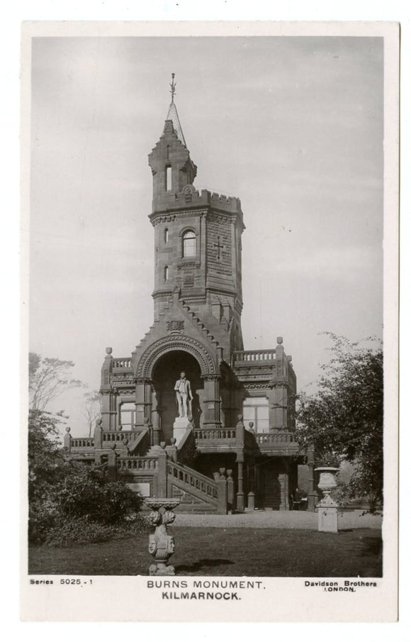 Burns Monument, Kilmarnock [Postcard]