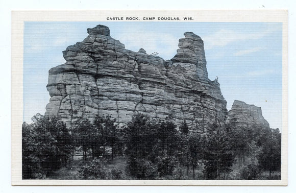 Castle Rock, Camp Douglas, WI [Postcard]