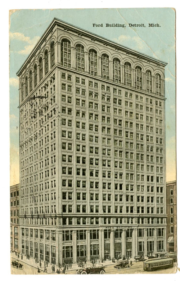 Ford Building, Detroit, MI [Postcard]