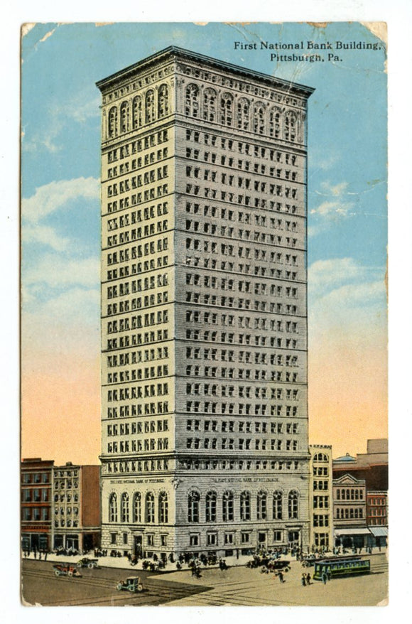First National Bank Building, Pittsburg, PA [Postcard]