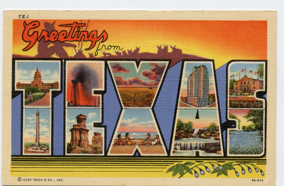 Greetings from Texas [Postcard]
