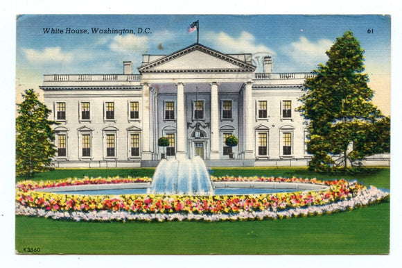 White House, Washington, DC [Postcard]