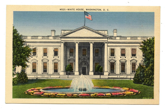 White House, Washington, DC [Postcard]