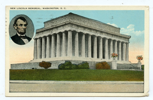 Lincoln Memorial, Washington, DC [Postcard]