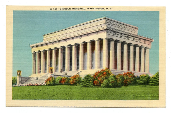 Lincoln Memorial, Washington, DC [Postcard]