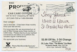 Valvoline Professional Car Care Center, Chesaning, MI  [Postcard]