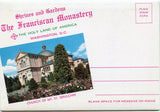 Shrines and Gardens of The Franciscan Monastery, Washington, DC, Souvenir Folder [Postcard]