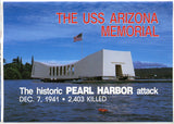 The USS Arizona Memorial, Honolulu, HI Souvenir Folder [Postcard]
