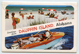 Greetings from Dauphin Island, AL Souvenir Folder [Postcard]