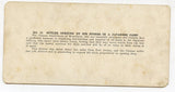 Sutler Opening His Stores in Japanese Camp [Stereoview]
