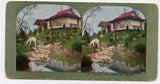 Japanese Rest House and Gardens, 1904 St. Louis World's Fair [Stereoview]