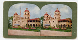 California's Old Mission Building, 1904 St. Louis World's Fair [Stereoview]