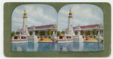 Louisiana Purchase Monument, Palace of Manufacture, 1904 St. Louis World's Fair [Stereoview]