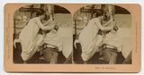 An Early Shave [Stereoview]
