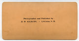 Thirty Degrees Below Zero and Night is Coming On [Stereoview]