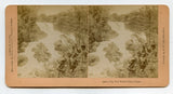 The Fuji Water Falls, Japan [Stereoview]