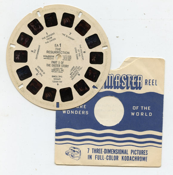 View-Master EA-1, The Resurrection, Part 1 of the Easter Story [Viewmaster]