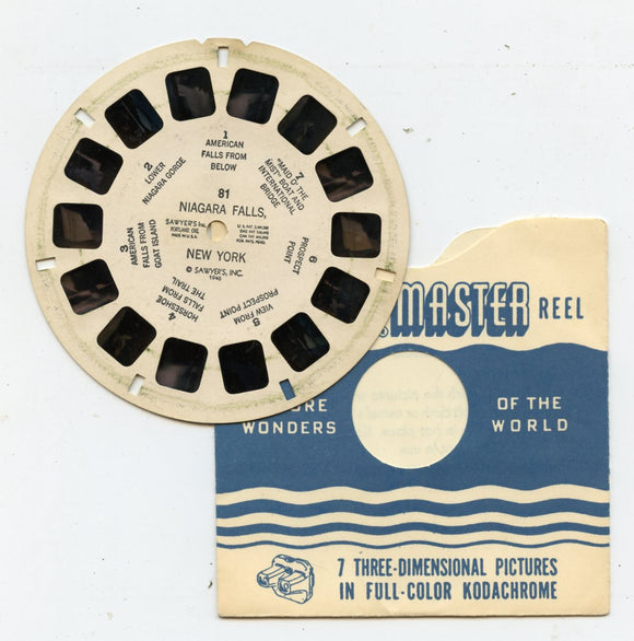 View-Master 81 Niagara Falls New York [Viewmaster]
