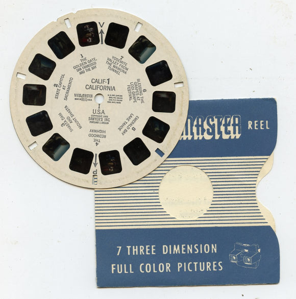 View-Master CALIF-1 California I, U. S. A. [Viewmaster]