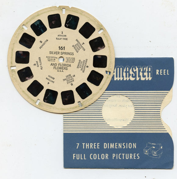 View-Master 161 Silver Springs and Florida Flowers, U. S. A. [Viewmaster]