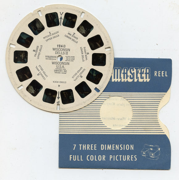 View-Master 124-B Wisconsin Dells II, Wisconsin, U. S. A. [Viewmaster]
