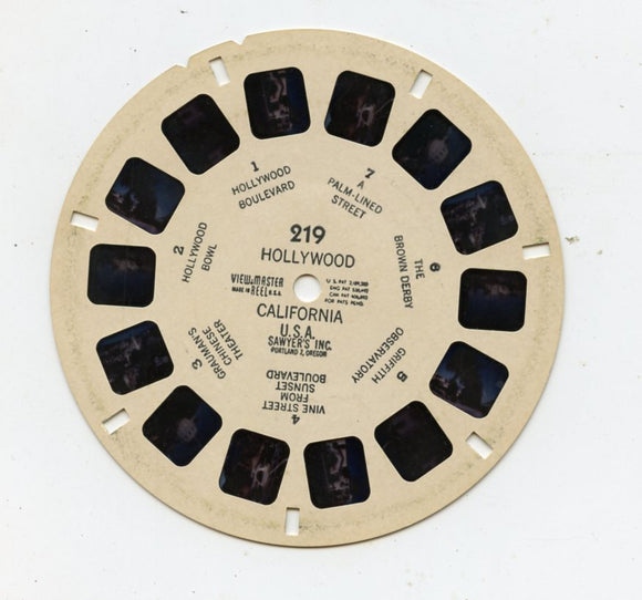 View-Master 219 Hollywood, California, U.S.A. [Viewmaster]