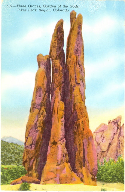 Three Graces, Garden of the Gods, Pikes Peak Region, CO - Carey's Emporium