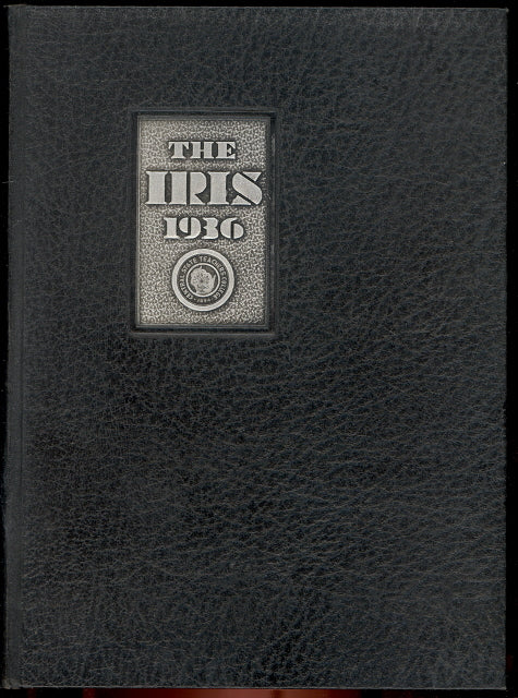 1936 Central State Teachers College Yearbook, the Iris, Stevens Point, Wisconsin