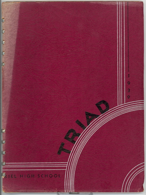 1939 Kiel High School Yearbook, the Triad, Kiel, Wisconsin - Carey's Emporium