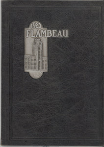 1927 Lincoln High School Yearbook, the Flambeau, Manitowoc, Wisconsin