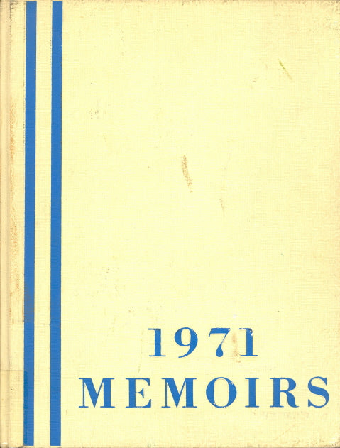 1971 Ulysses S. Grant High School Yearbook, the Memoirs, Portland, Oregon - Carey's Emporium