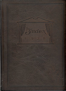 1928 Oshkosh High School Yearbook, the Index, Oshkosh, Wisconsin