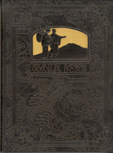 1933 Knox College Yearbook, the Gale, Galesburg, Illinois