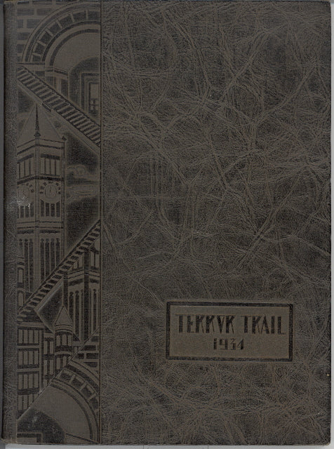 1935 Hornell High School Yearbook, the Maple Leaf, Hornell, New York