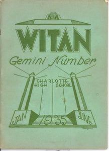 1935 Charlotte High School Yearbook, the Witan, Rochester, New York