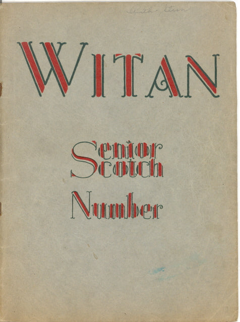1932 Charlotte High School June Yearbook, the Witan, Rochester, New York