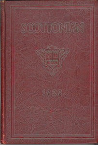 1929 Scott High School Yearbook, the Scottonian, Toledo, Ohio