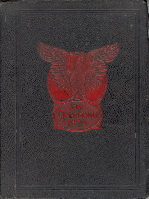 1929 Mission House College Yearbook, the Spectrum, Sheboygan, Wisconsin