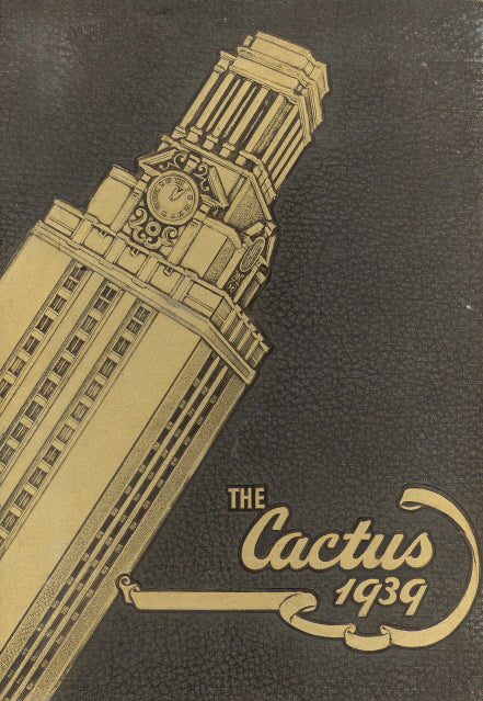 1939 University of Texas Yearbook, the Cactus, Austin, Texas - Carey's Emporium