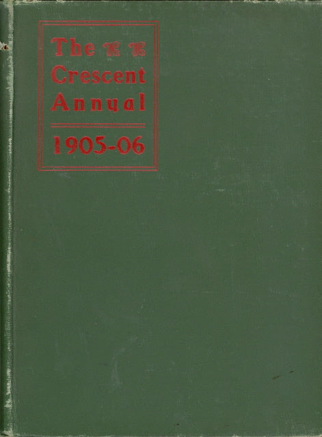 1906 New Haven High School Yearbook, the Crescent, New Haven, Connecticut