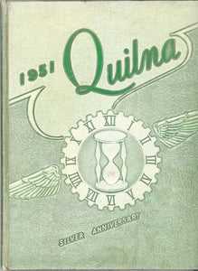 1951 Shawnee High School Yearbook, the Quilna, Lima, Ohio - Carey's Emporium