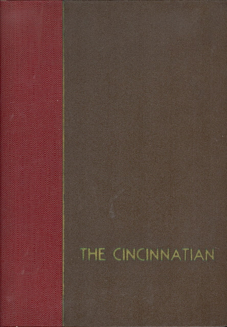 1935 University of Cincinnati Yearbook, the Cincinnatian, Cincinnati, Ohio