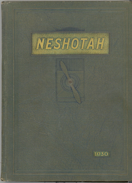 1930 Washington High School Yearbook, the Neshotah, Two Rivers, Wisconsin