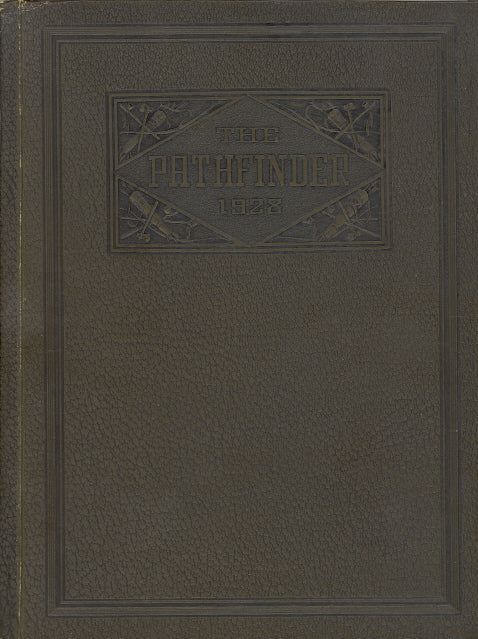 1928 Burlington High School Yearbook, the Pathfinder, Burlington, Iowa